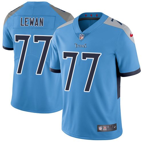 Nike Men & Women & Youth Titans 77 Taylor Lewan Light Blue New 2018 NFL Vapor Untouchable Limited Jersey,We sell and wholesale Nike Men & Women & Youth Titans 77 Taylor Lewan Light Blue New 2018 NFL Vapor Untouchable Limited Jersey on line form chian!